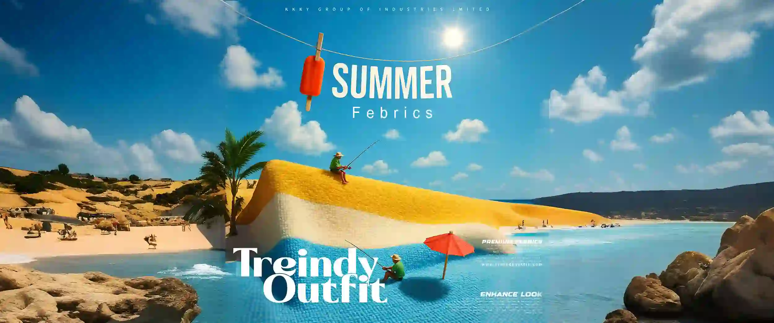 Summer Fabrics Banner